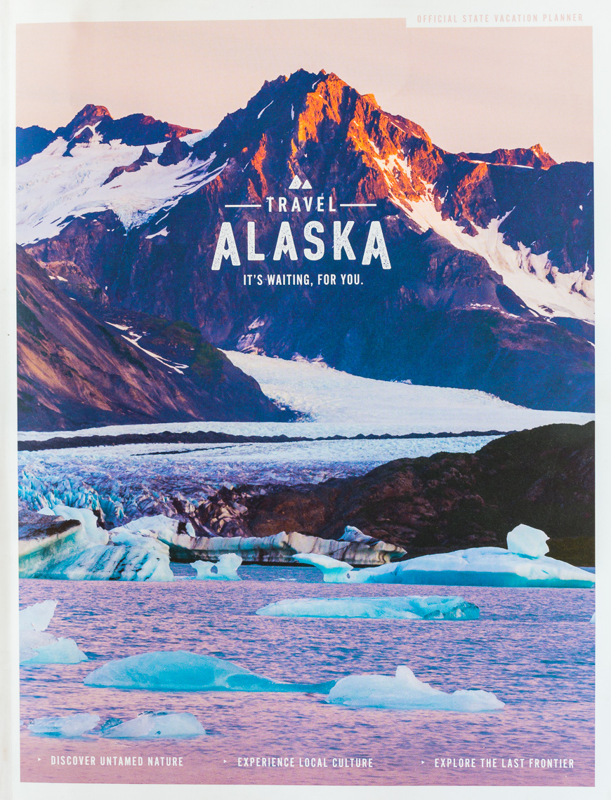 Travel Alaska State Vacation Planner 2019 Cover | Michael DeYoung