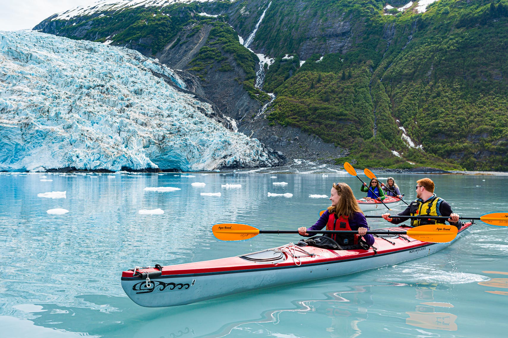 Alaska Travel Glacier Kayak Tour Harriman Fjord  | Michael DeYoung