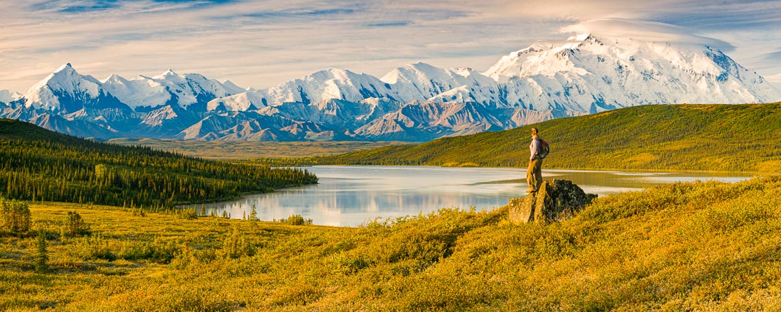 Denali in Fall Colors Alaska | Michael DeYoung Photography
