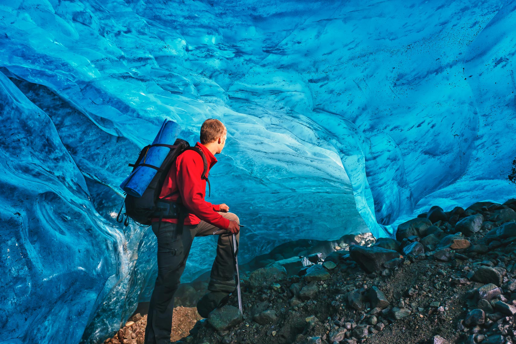 Guided Adventure Ice Cave Hike | Michael DeYoung