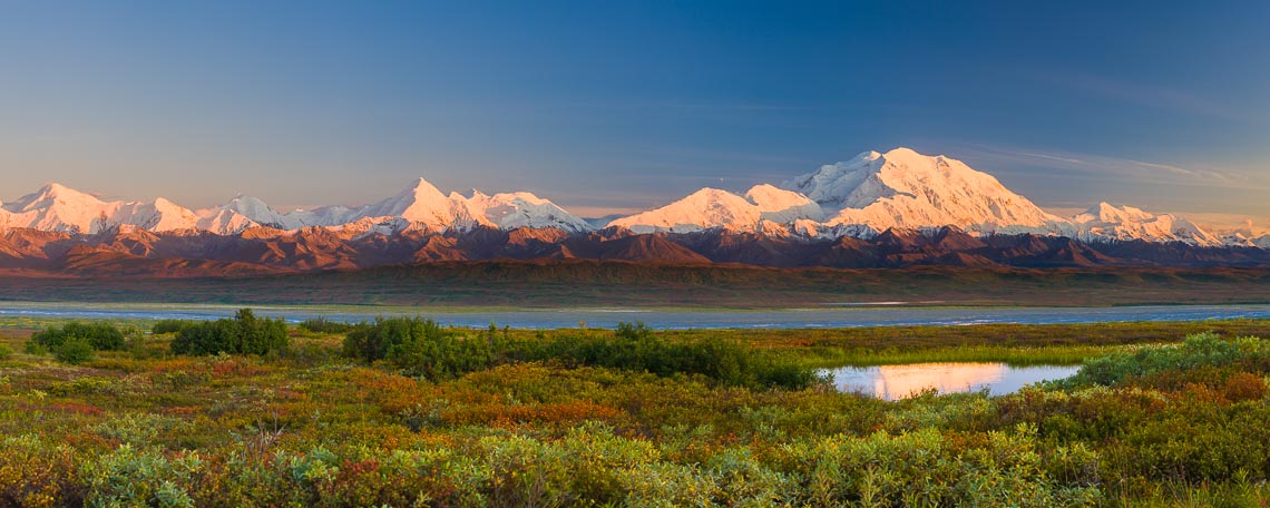 Denali Sunset Landscape Alaska Photographer Michael DeYoung