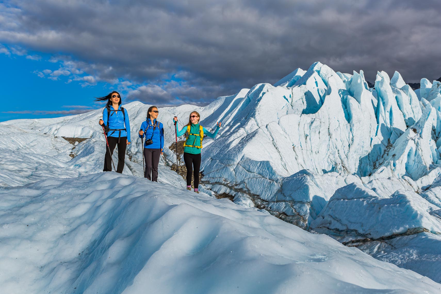 Trekking Matanuska Glacier Alaska | Photographer Michael DeYoung