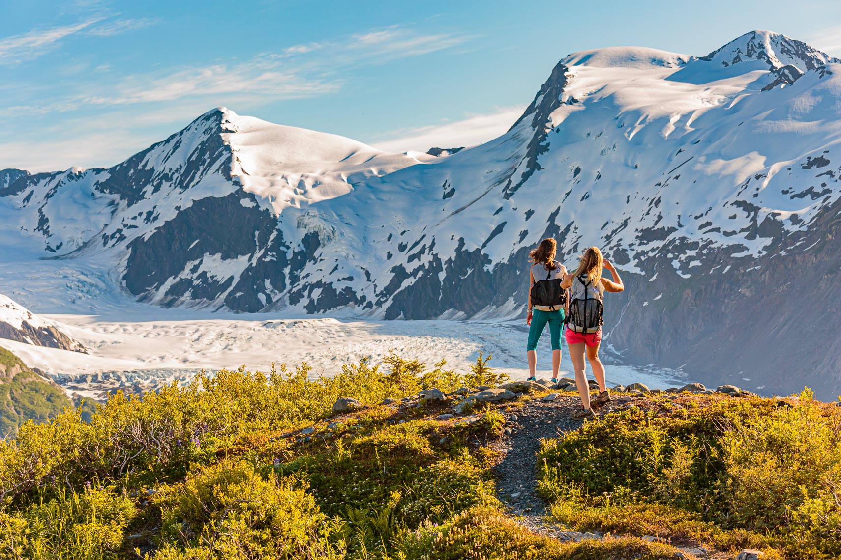 Alaska Portage Glacier Hike Overlook | Michael DeYoung