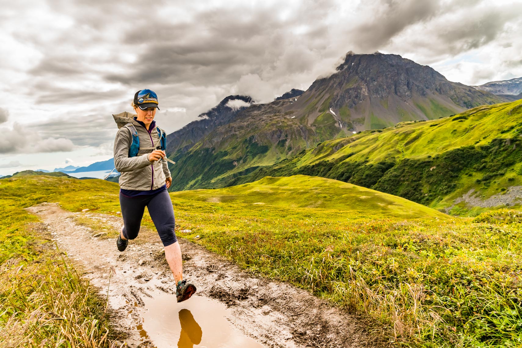 Trail Running Alaska Photography | Michael DeYoung