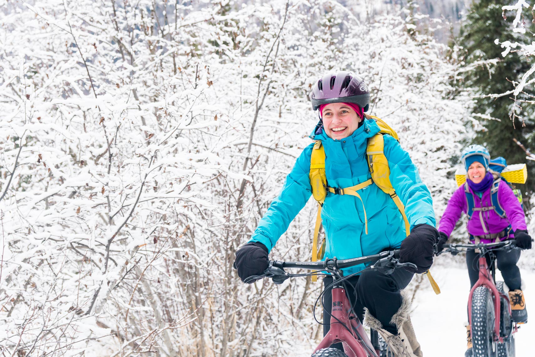 Alaska Winter Fat Tire Biking Eagle River | Michael DeYoung