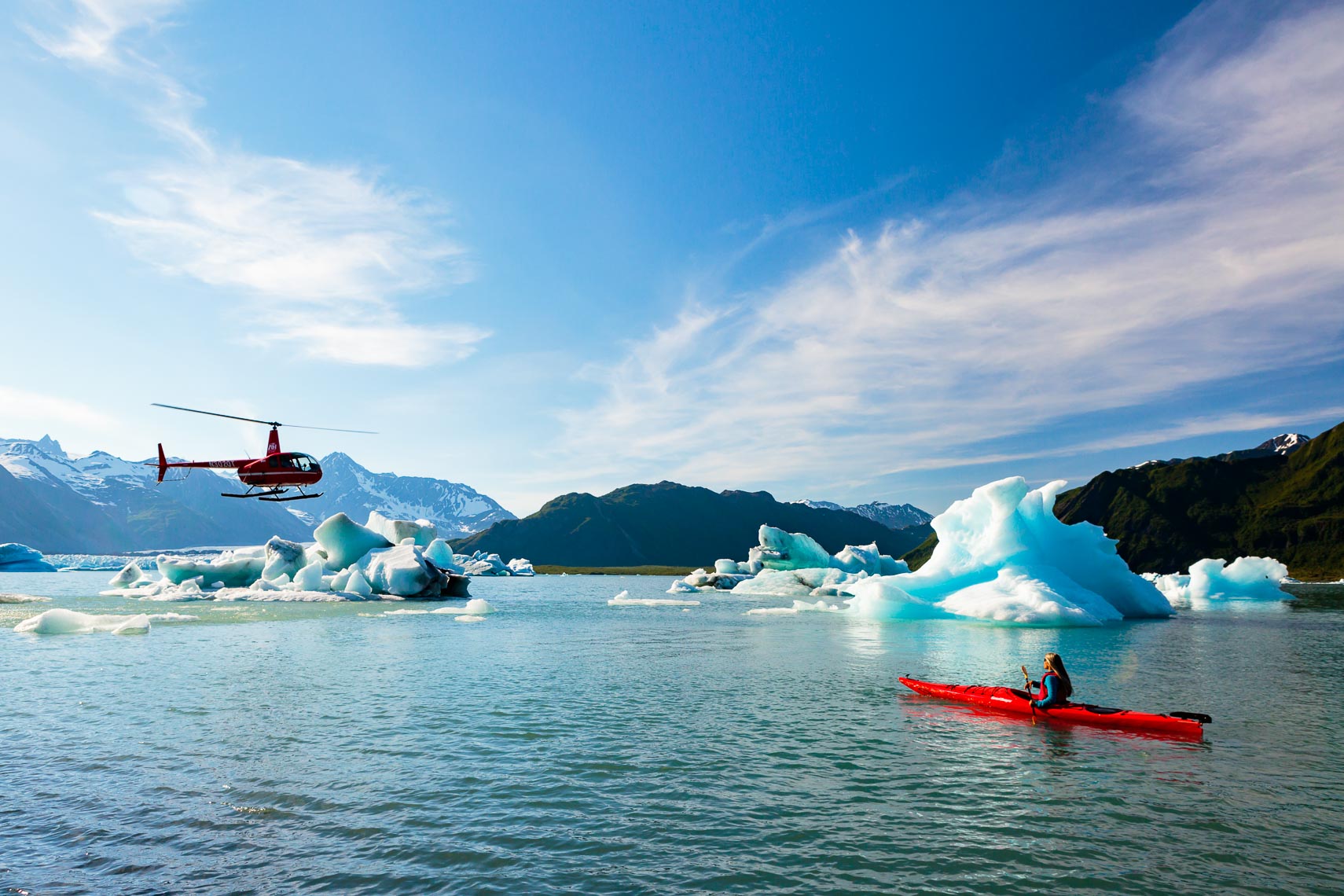 Alaska Adventure Travel Bear Glacier Lake | Michael DeYoung