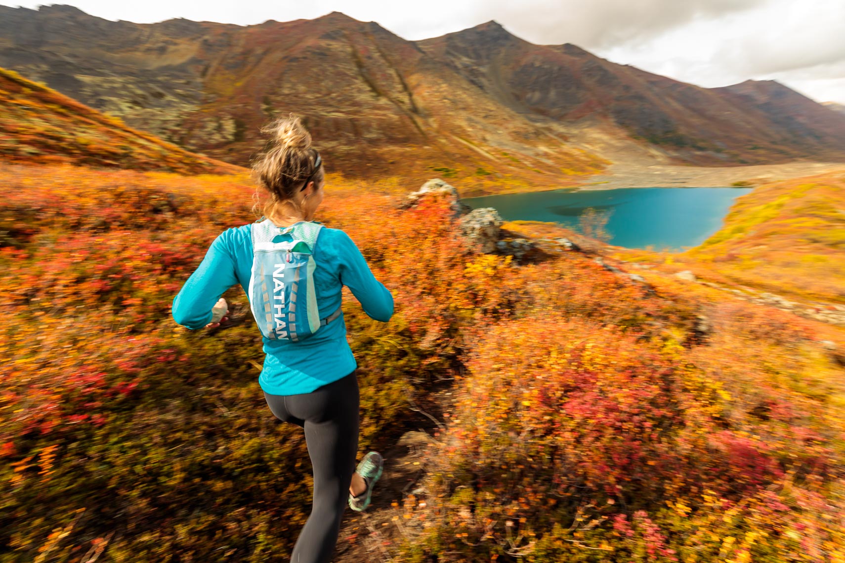 Trail Runner Training in Alaska Fall | Michael DeYoung