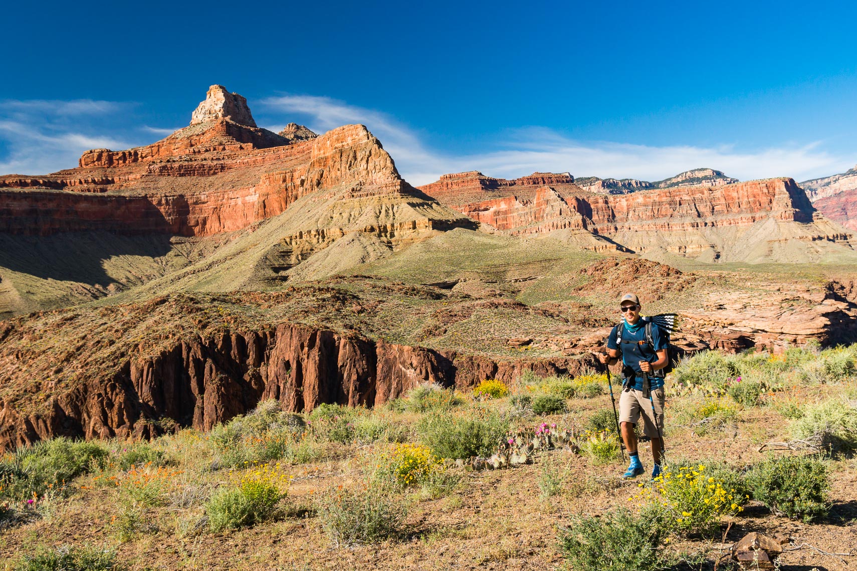 Arizona Korean American Backpacker  on Trail | Michael DeYoung