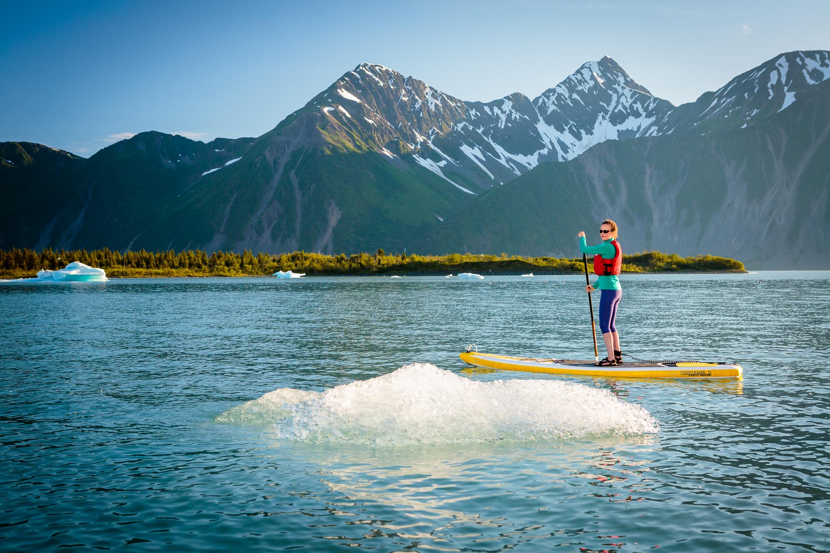 Alaska Vacation Stand Up Paddle Boarding | Michael DeYoung
