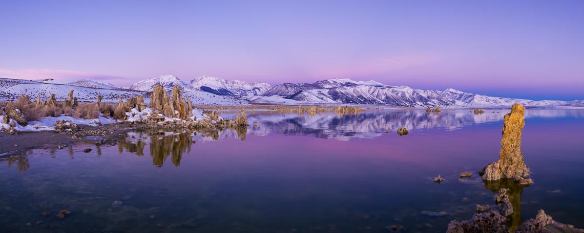 Mono Lake Tufa Winter Landscape Michael DeYoung