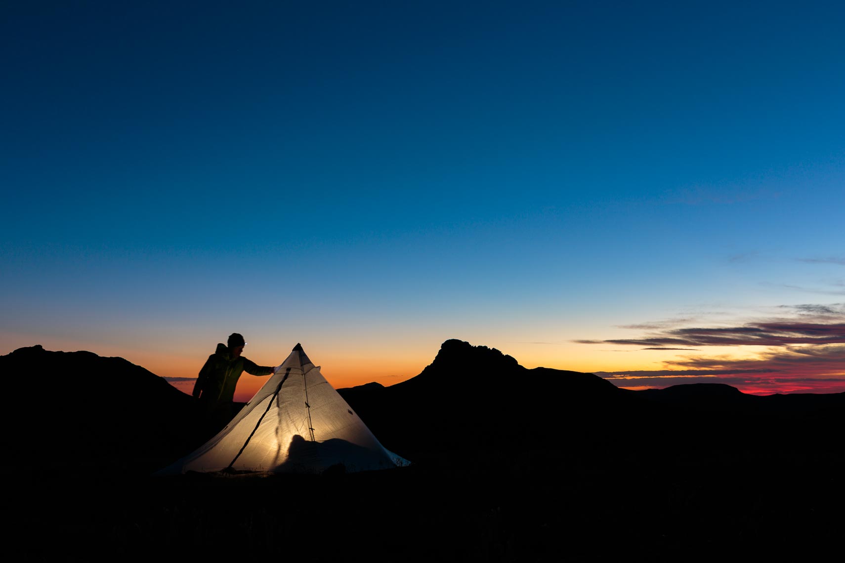 Adventure Photographer CDT Camp in Colorado | Michael DeYoung