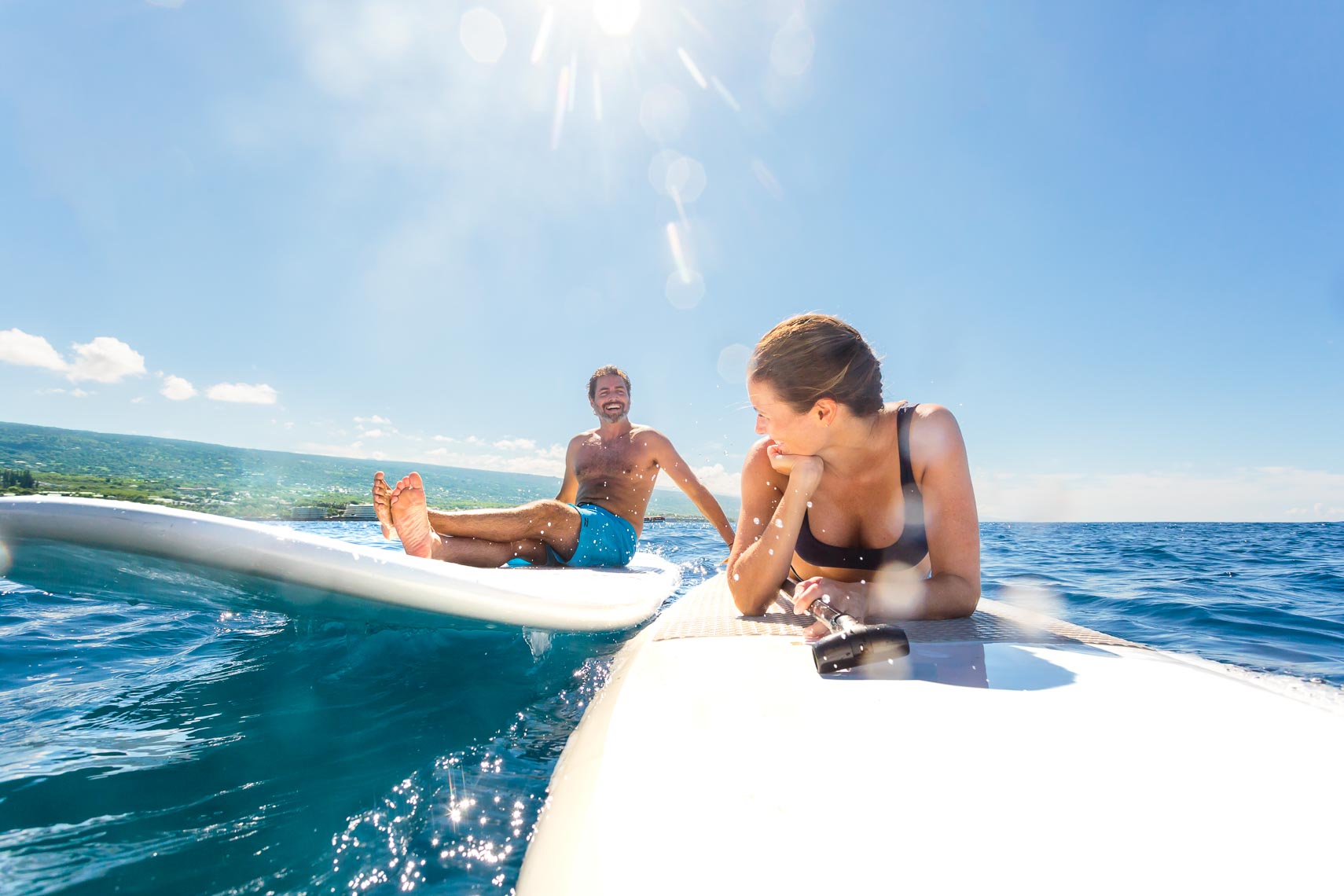 Hawaii Norwegian Cruise Line Couple Relax | Michael DeYoung