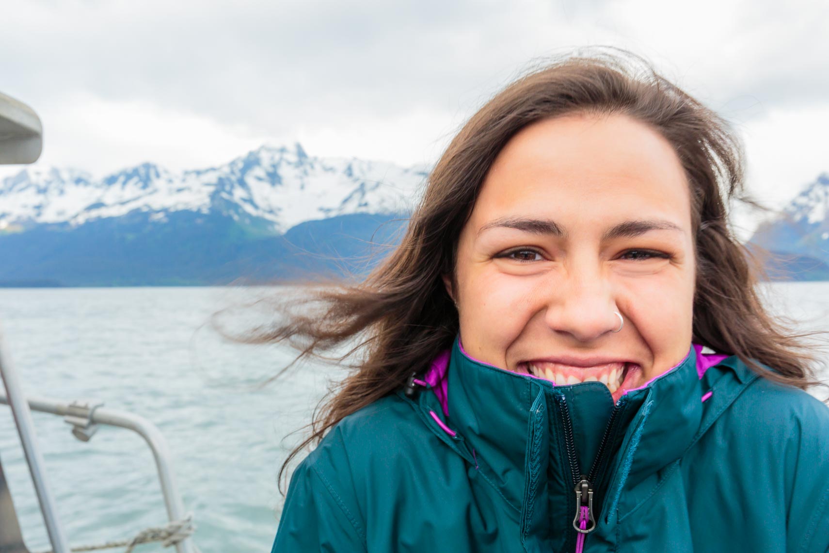 Environmental Portrait Woman Boat Passenger | Michael DeYoung