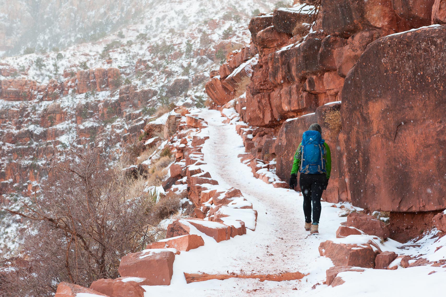 Winter Hike Grand Canyon National Park | Michael DeYoung