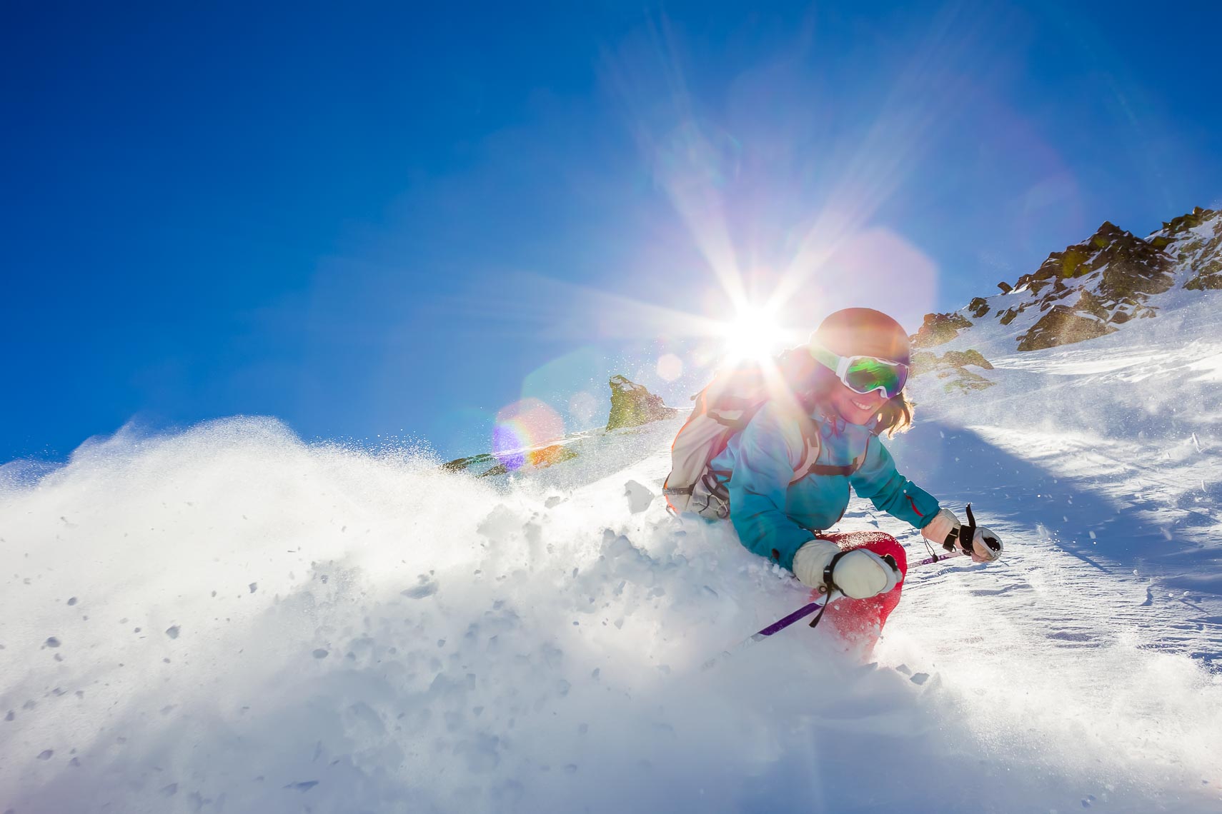 Expert Skier New Mexico Taos Ski Valley | Michael DeYoung