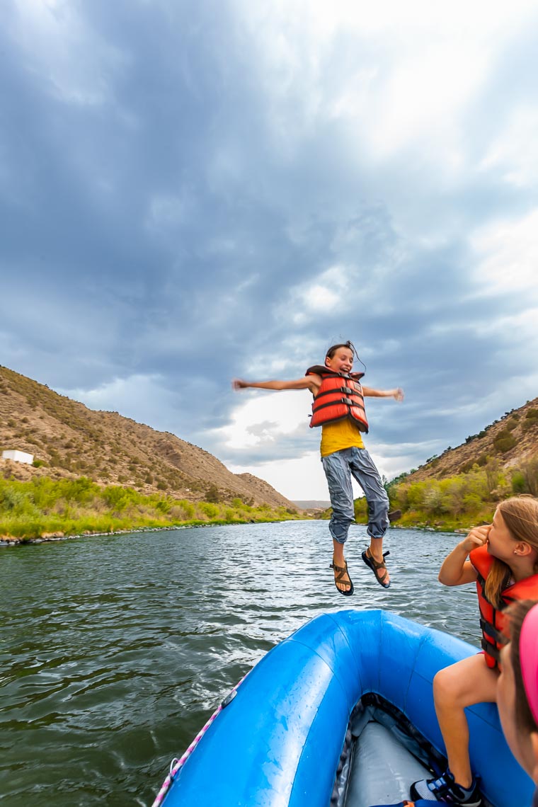 Rafting Mild Section of Rio Grande Near Taos | Michael DeYoung
