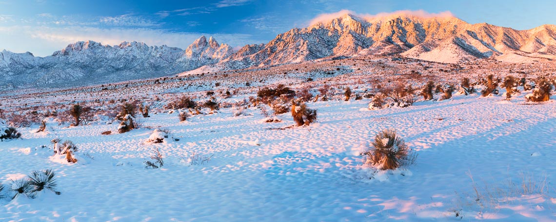 Organ Mountain Winter Landscape New Mexico Michael DeYoung