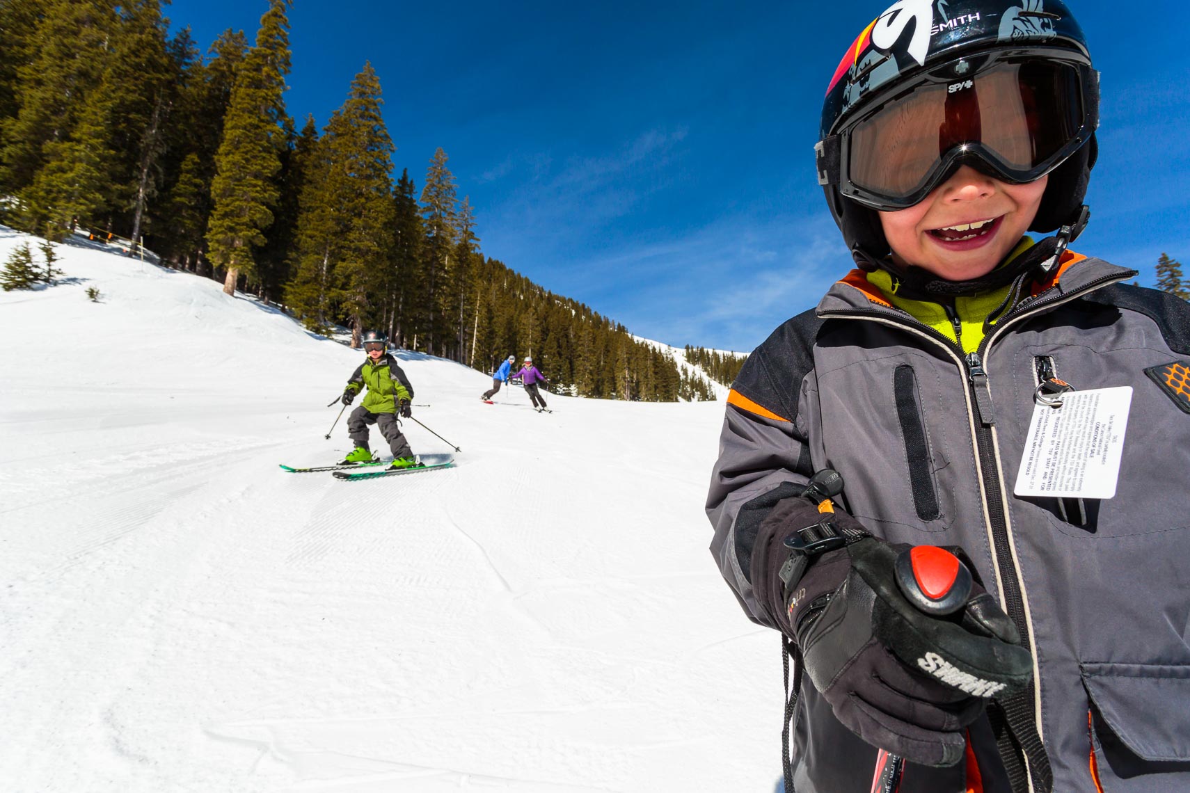 Ski Portrait Young Boy New Mexico Resort | Michael DeYoung