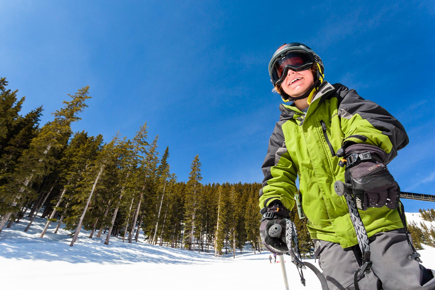 Young Skier at Taos Ski Valley in New Mexico | Michael DeYoung