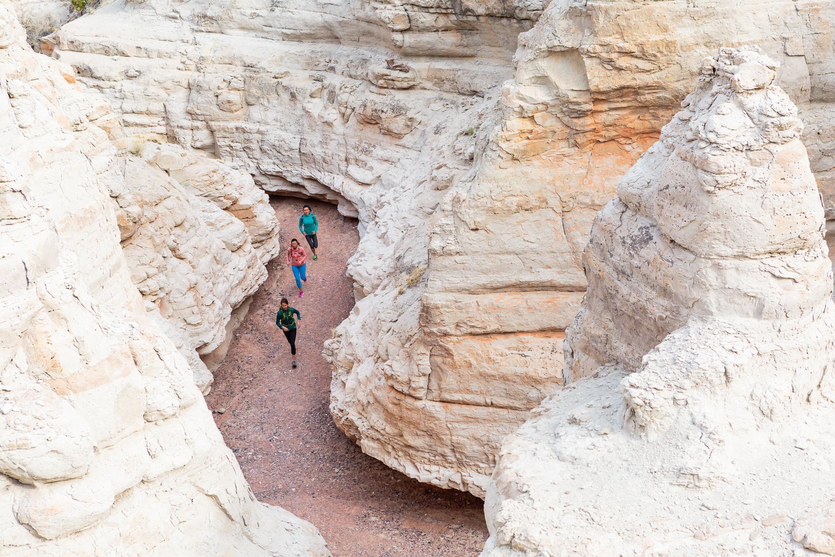 Trail Running Thru New Mexico Canyon | Michael DeYoung