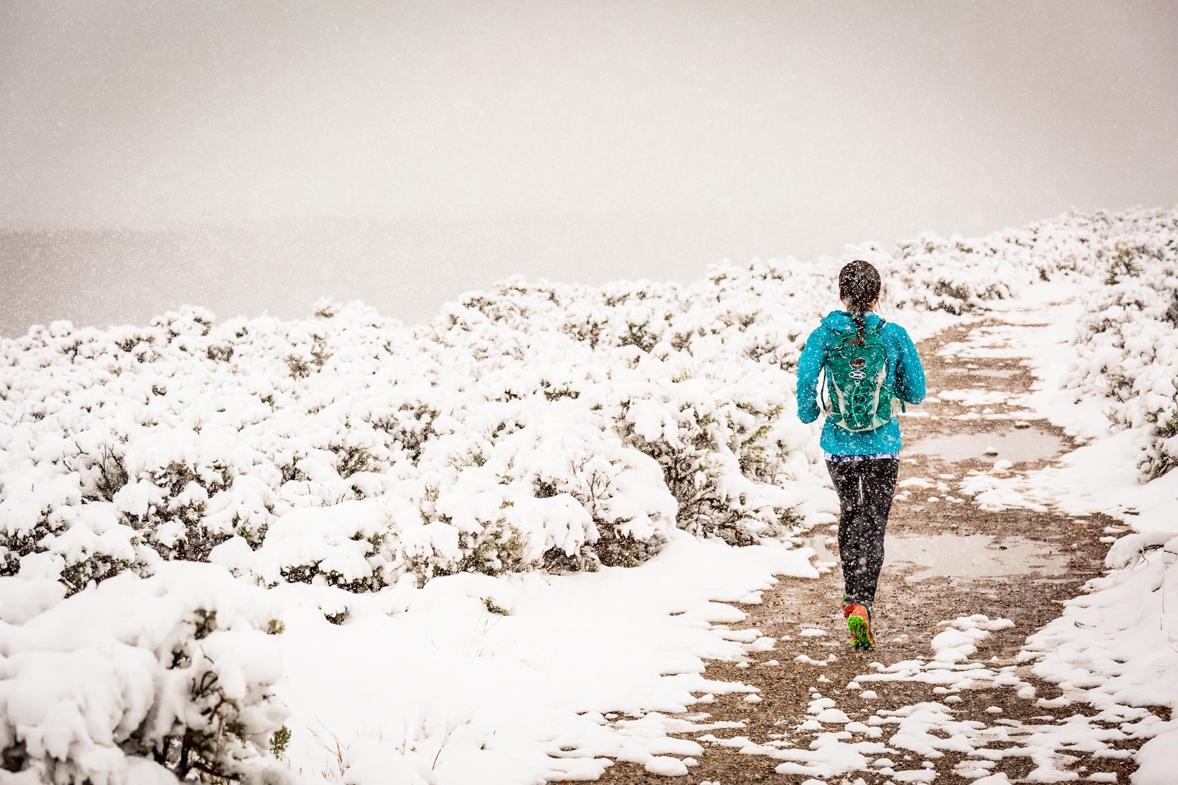 New Mexico Snow Trail Run | Michael DeYoung