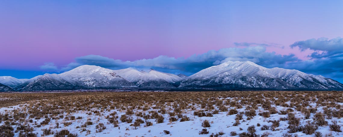 New Mexico Winter Alpenglow Photographer Michael DeYoung