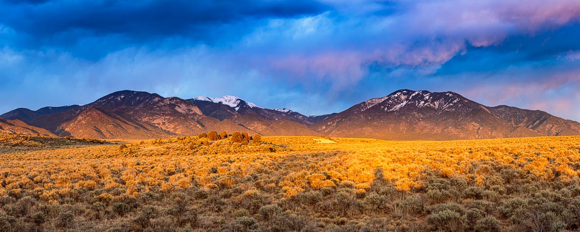 Golden Light New Mexico Landscape Michael DeYoung
