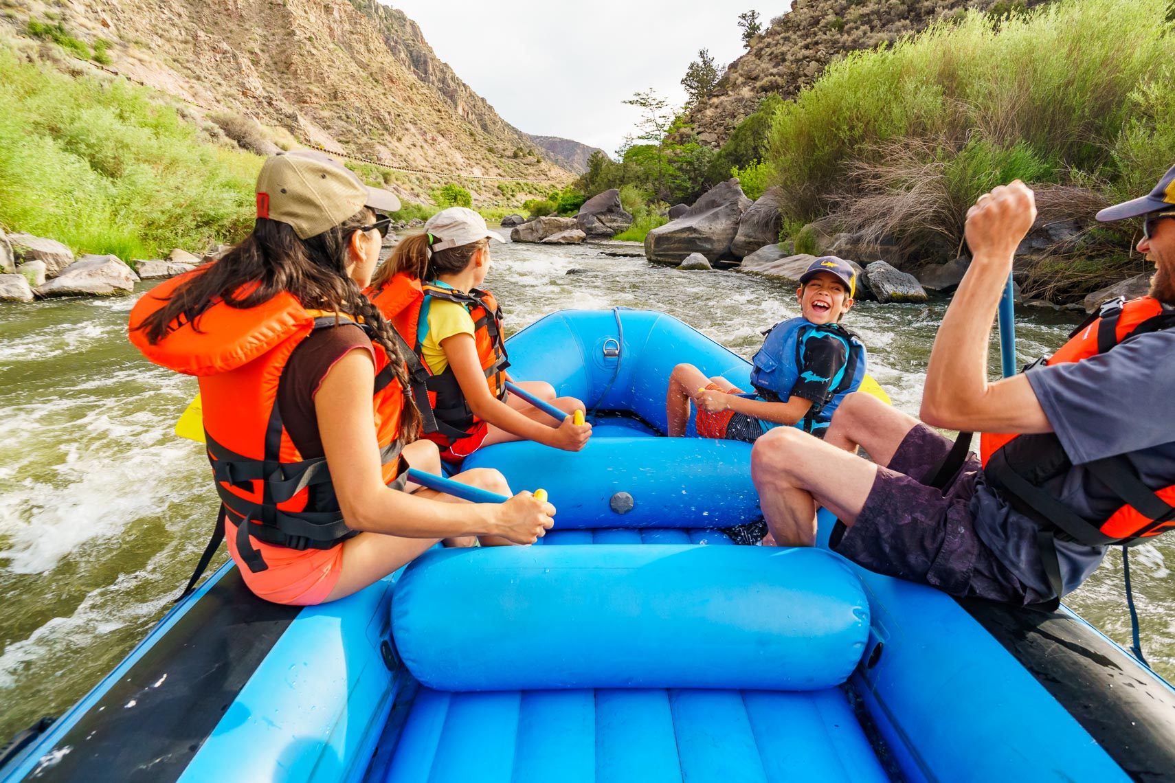 Taos Family Vacation Whitewater Rafting | Michael DeYoung