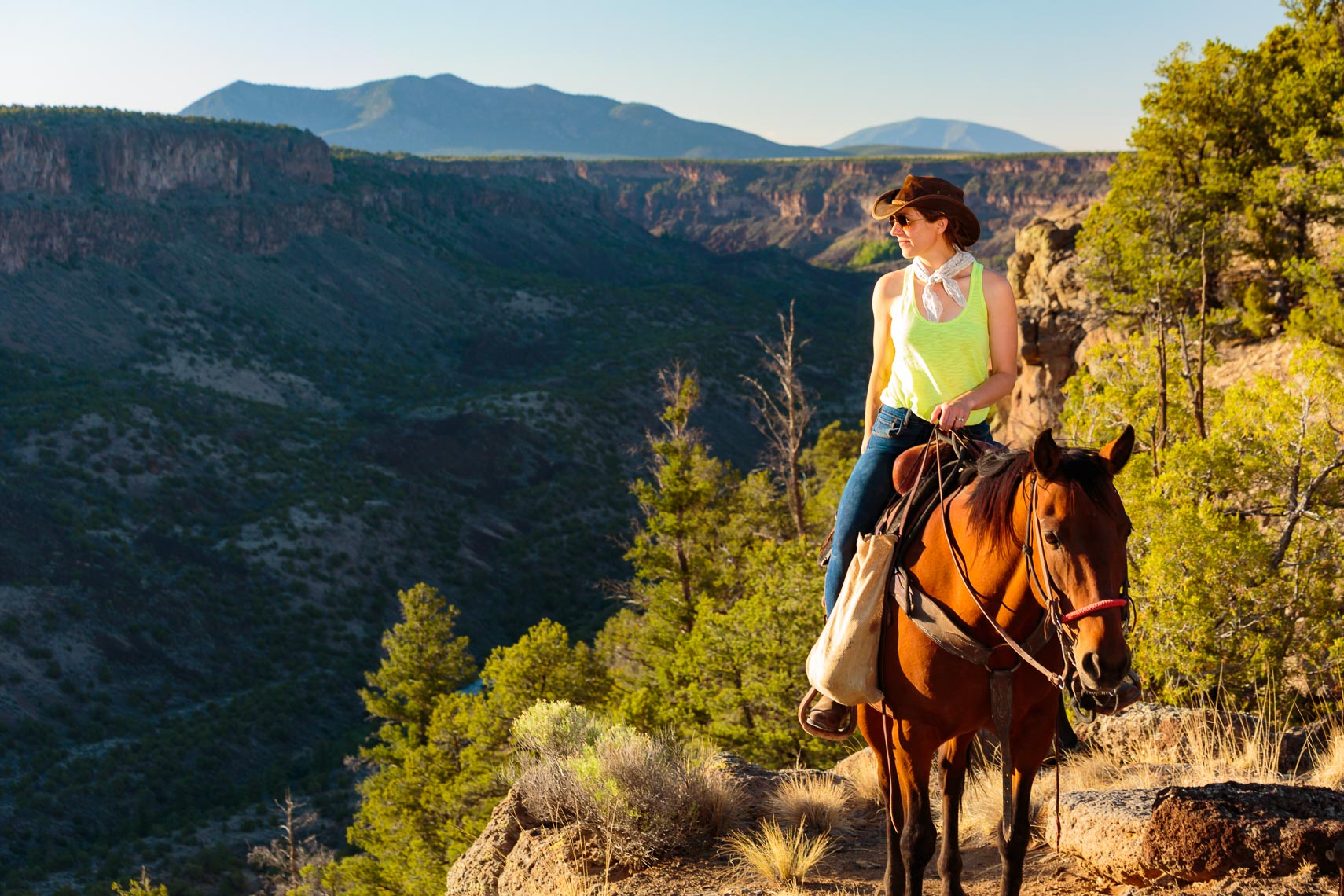 Visit Taos Guided Horseback Ride Photographer Michael DeYoung