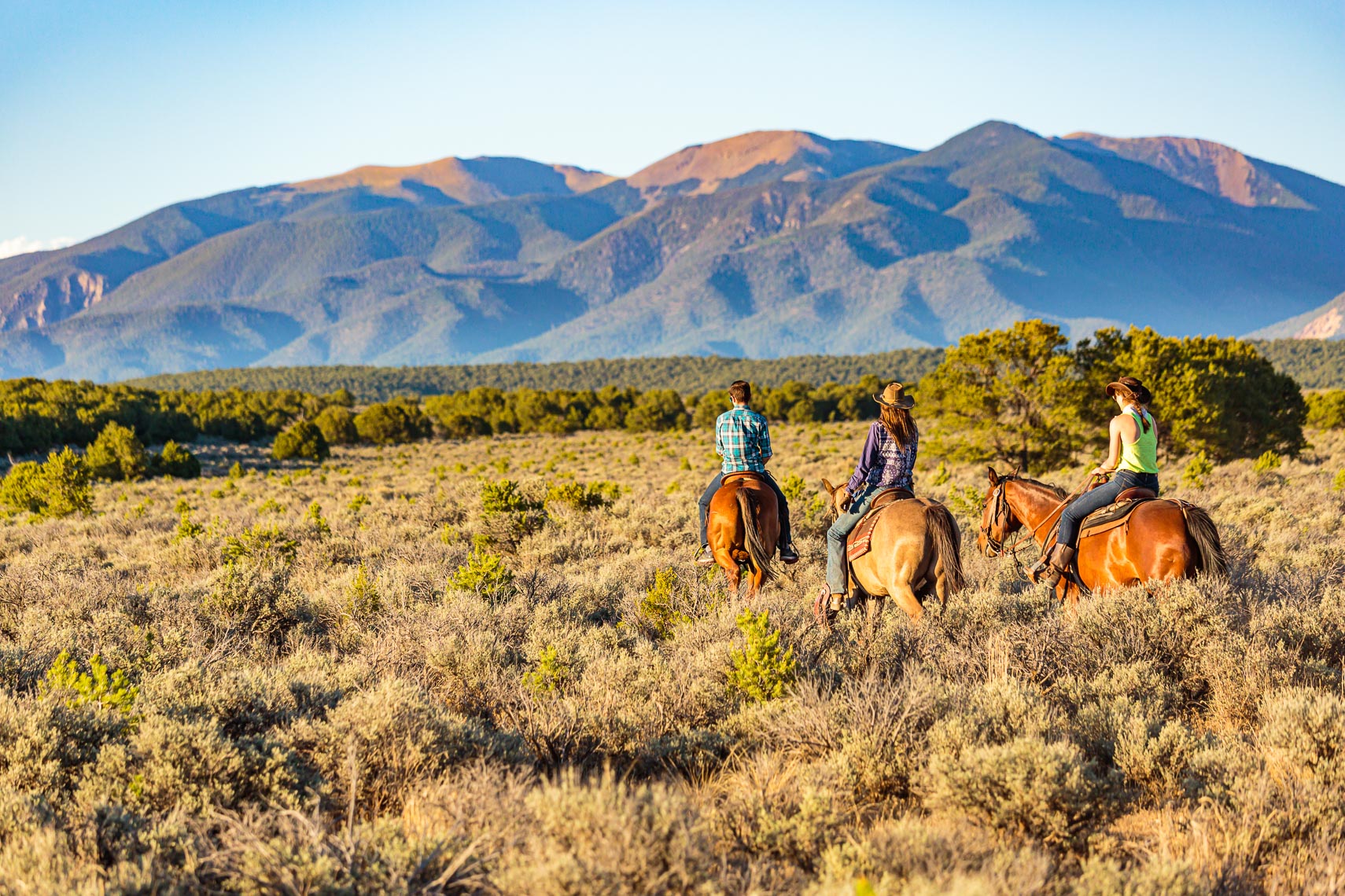 Visit Taos Group Guided Horseback Ride | Michael DeYoung