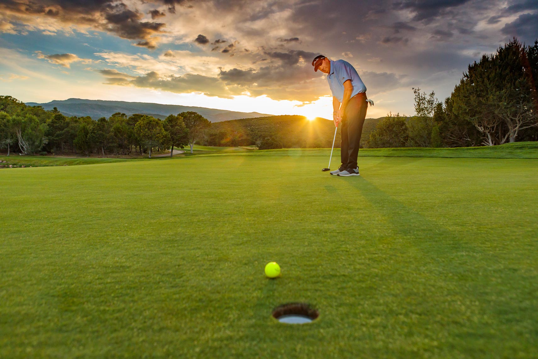 New Mexico Golf Course Paako Ridge Greens | Michael DeYoung