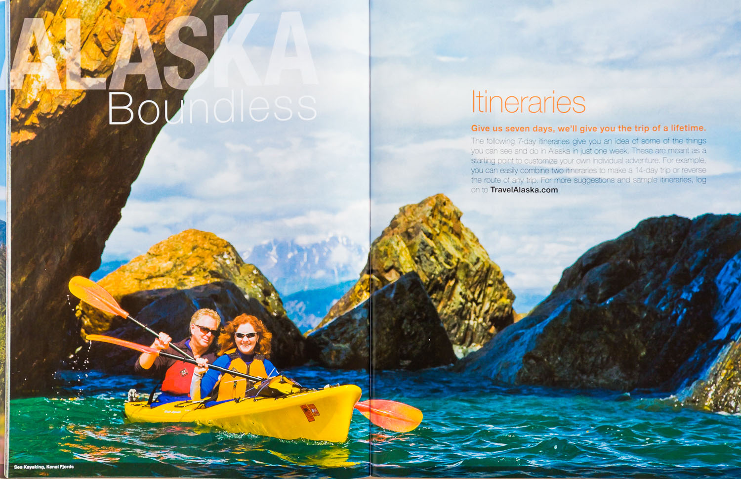 Travel Alaska Vacation Guide Kayaking Michael DeYoung