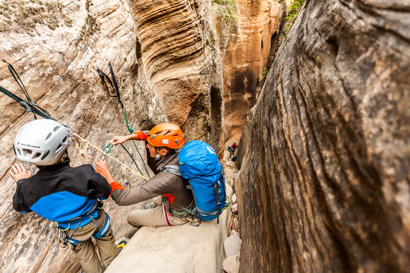 Father Son Technical Slot Canyon Zion | Michael DeYoung