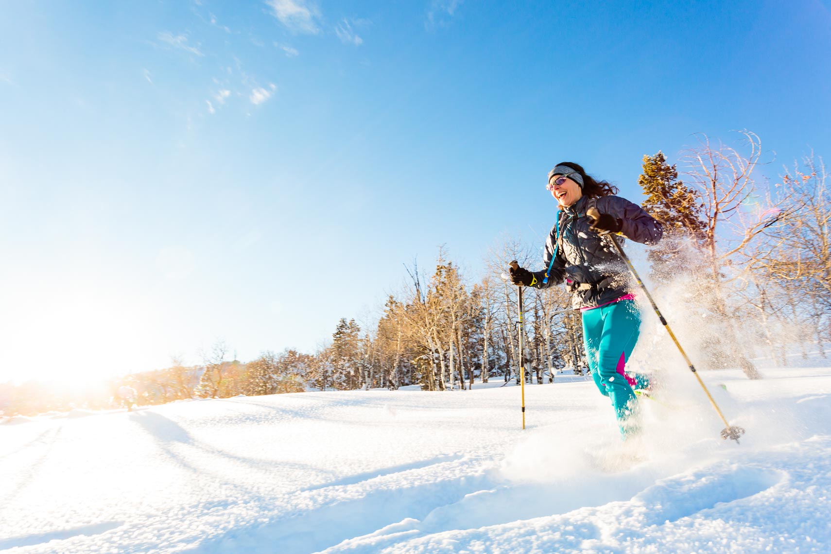 Utah Winter Snowshoeing Photography | Michael DeYoung