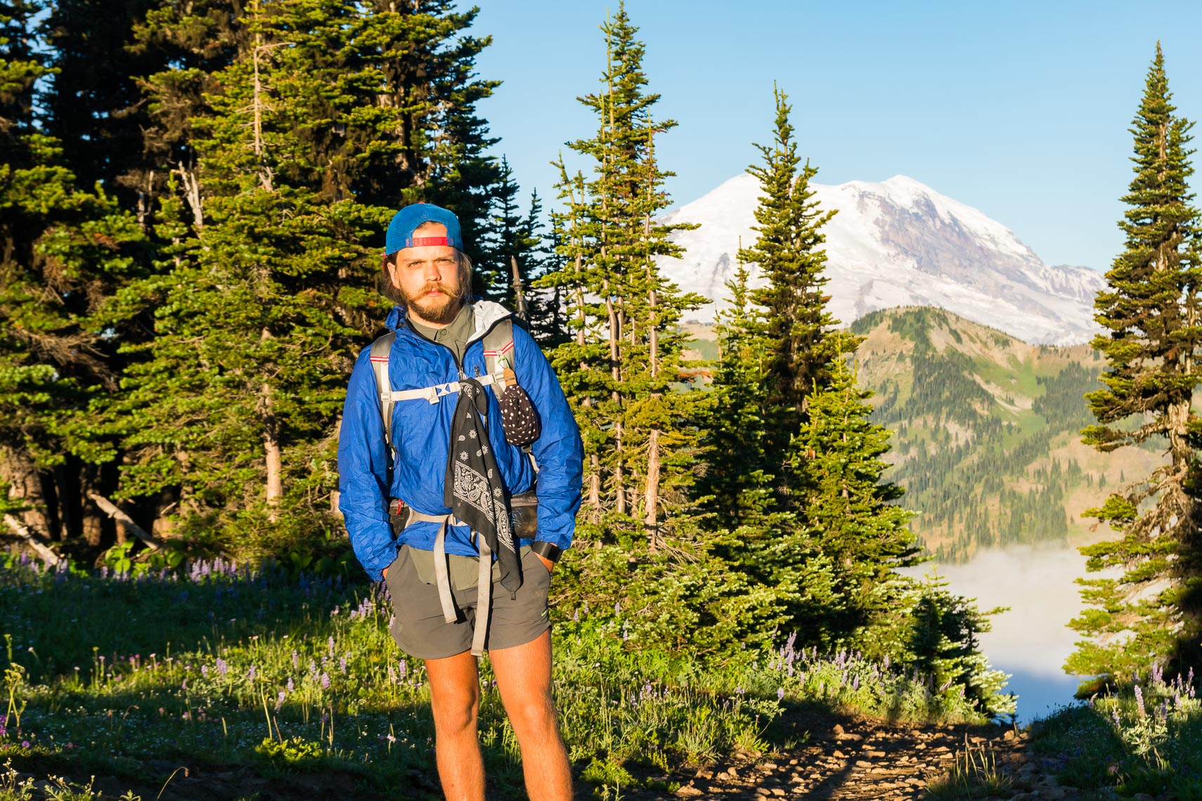 Adventure Photographer PCT Hiker Portrait | Michael DeYoung