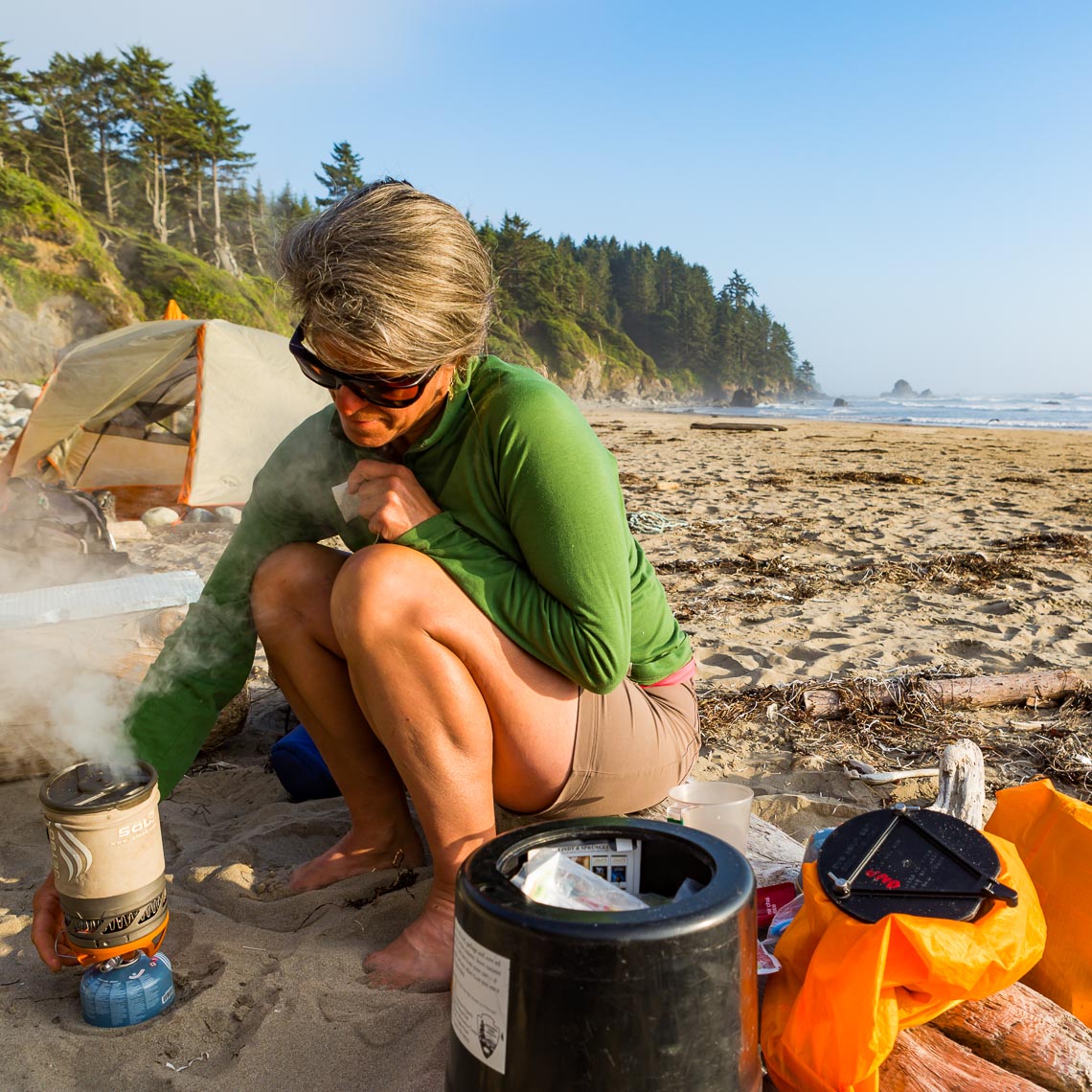 Beach Camp Washington Coast Backpack Trip | Michael DeYoung