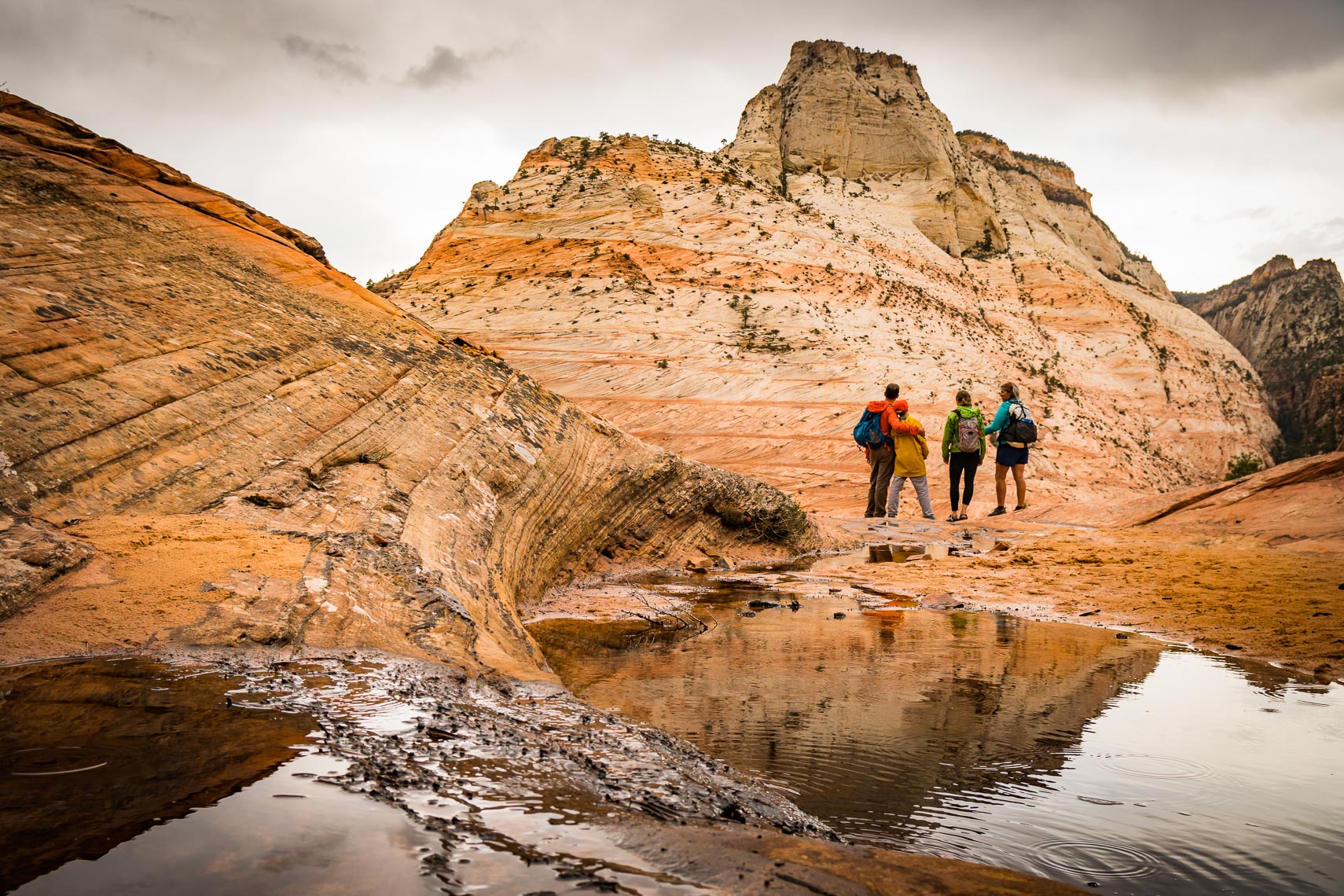 Family Zion Reflection Utah Adventure | Michael DeYoung