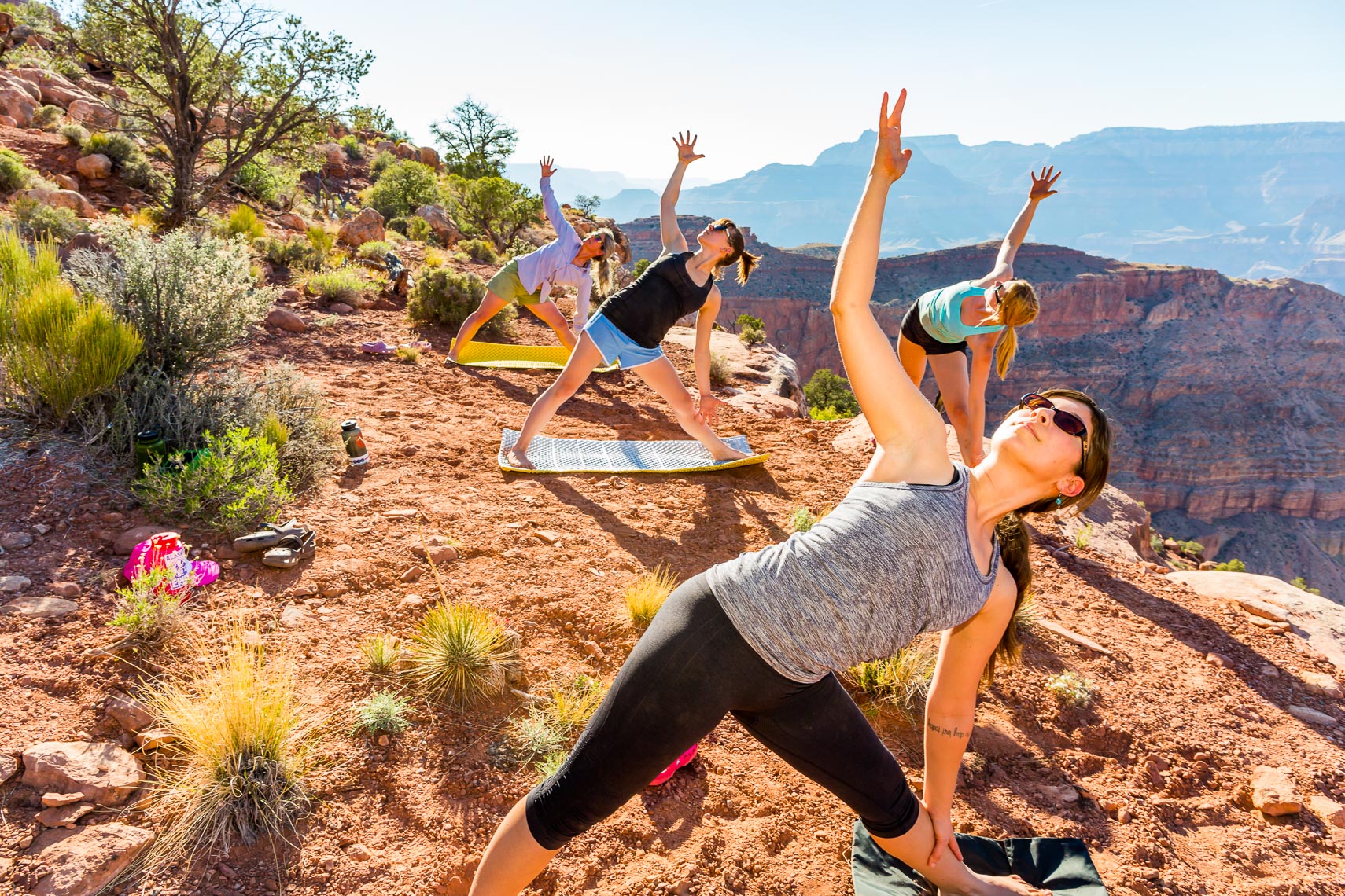 Grand Canyon Backpack Adventure Yoga Session | Michael DeYoung