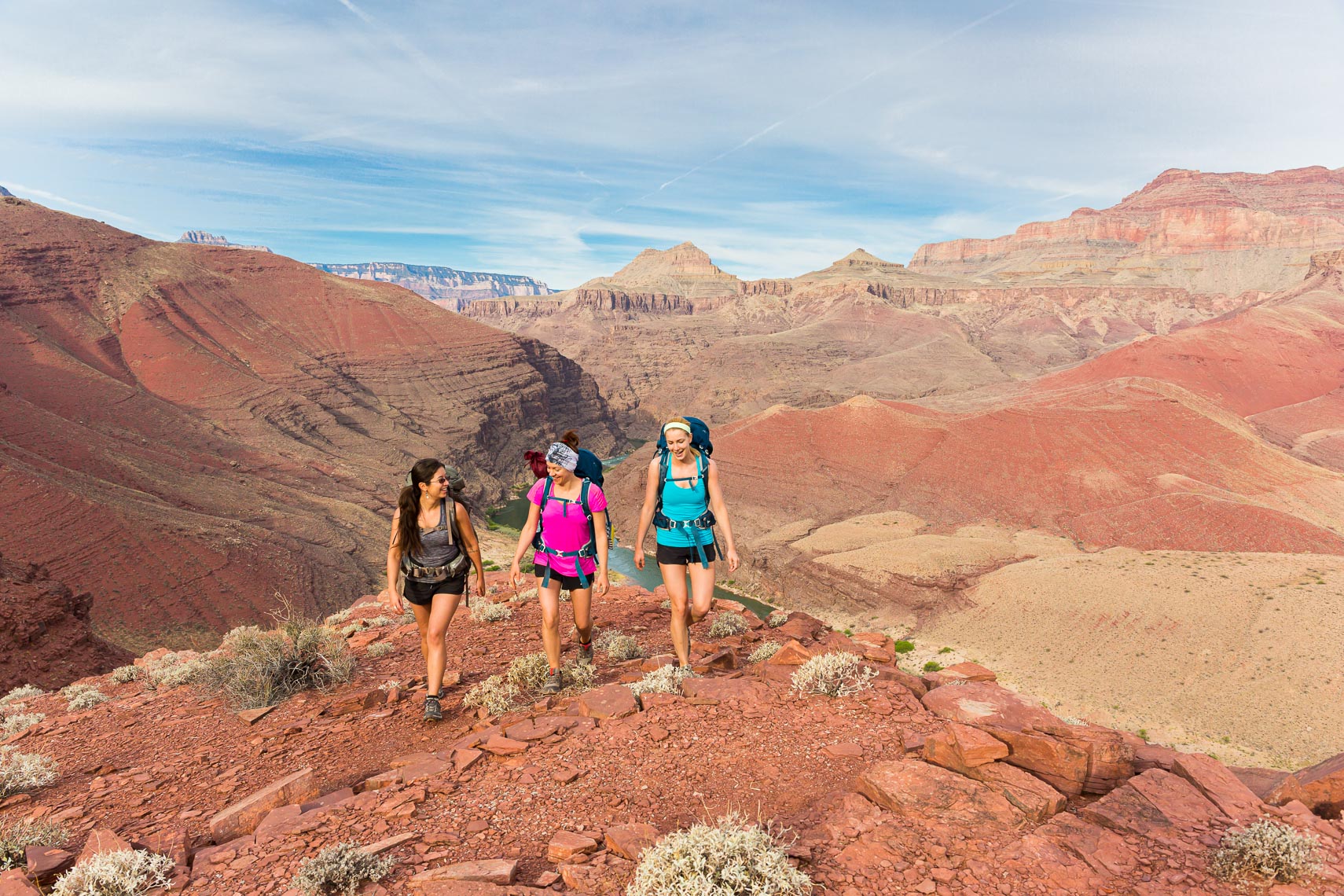 Women Backpacking in Grand Canyon | Michael DeYoung